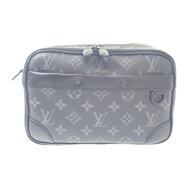 ルイヴィトン LOUIS VUITTON アルファ・メッセンジャー M46955 ショルダーバッグ モノグラムエクリプス ブラック メンズ【中古】【Aランク】