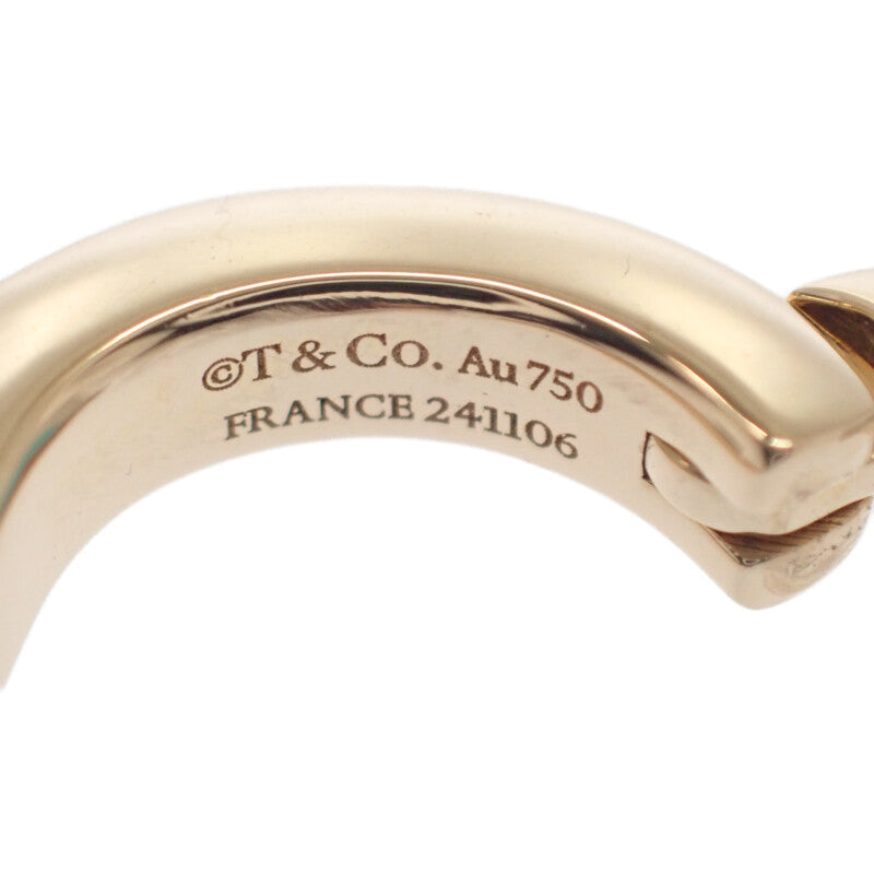 ティファニー TIFFANY&Co. ロック スモール 74366198 ピアス K18イエローゴールド レディース【中古】【Aランク】