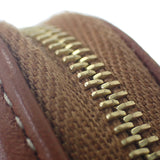 セリーヌ CELINE チェーン付きクラッチ キュイルトリオンフ 小さめ 10E382EGK.14ML ショルダーバッグ PVC ブラウン ゴールド金具 レディース【中古】【Aランク】