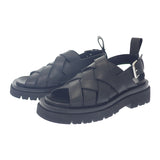 ボッテガヴェネタ BOTTEGA VENETA ラグ ストラップ 755129VBS501000 サンダル ブラック 41(日本サイズ約26cm) メンズ【中古】【SAランク】