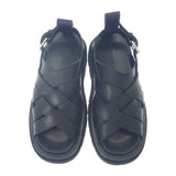 ボッテガヴェネタ BOTTEGA VENETA ラグ ストラップ 755129VBS501000 サンダル ブラック 41(日本サイズ約26cm) メンズ【中古】【SAランク】