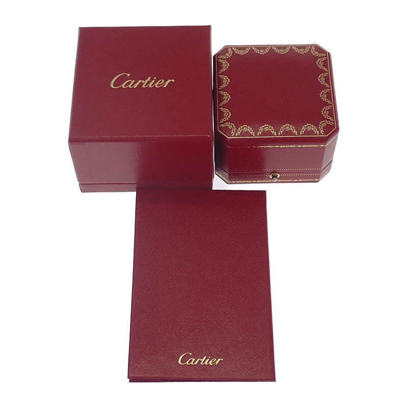 Cartier Agraft Half Diamond Ring Size 8 B4209348 K18 Pink Gold Diamond Gold Women's [Used] [A Rank]