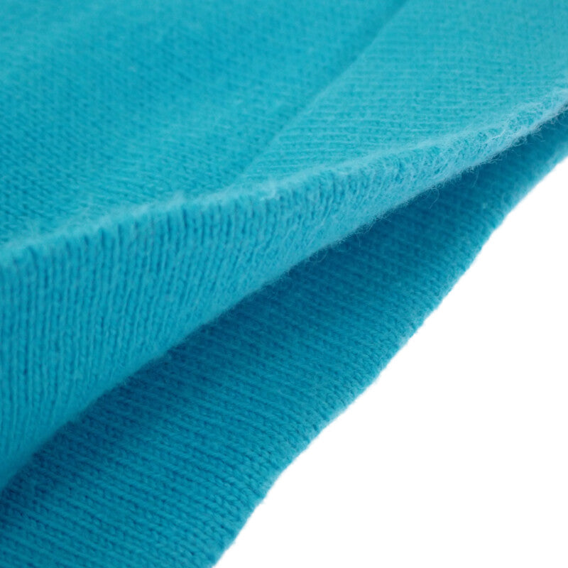 ルイヴィトン LOUIS VUITTON エンブロイダードシグネチャー ショートスリーブ ニット L 半袖Ｔシャツ コットン ブルー メンズ【中古】【ABランク】