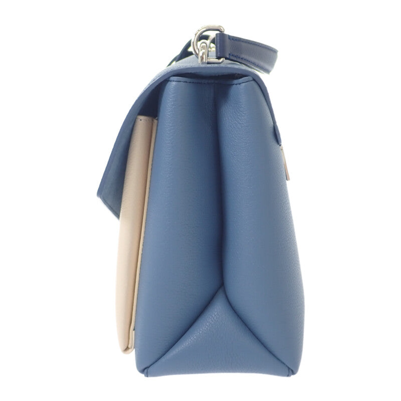 ルイヴィトン LOUIS VUITTON マイロックミー M51415 2WAYバッグ トリヨンクレマンス ブルー アイボリー シルバー金具 レディース【中古】【Aランク】