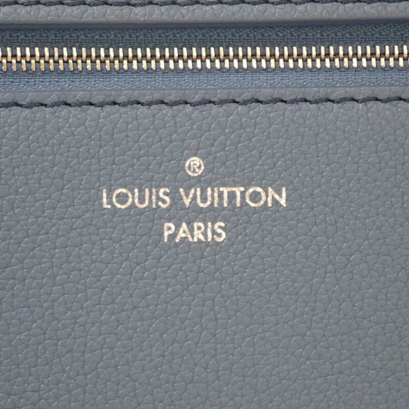 ルイヴィトン LOUIS VUITTON マイロックミー M51415 2WAYバッグ トリヨンクレマンス ブルー アイボリー シルバー金具 レディース【中古】【Aランク】
