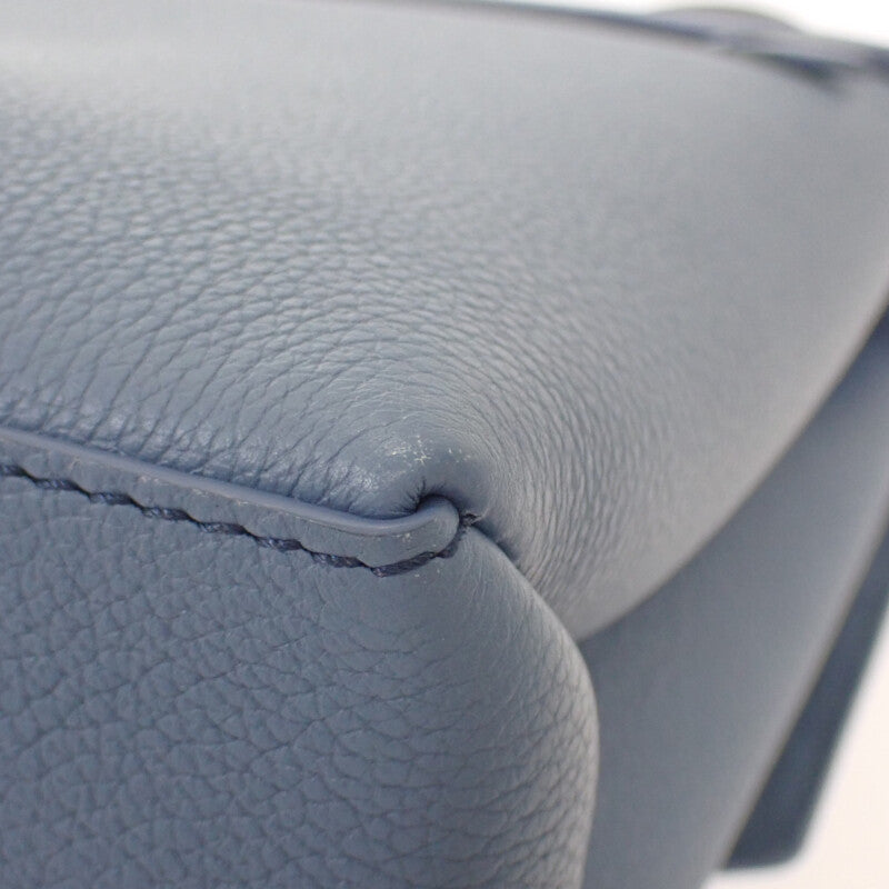 ルイヴィトン LOUIS VUITTON マイロックミー M51415 2WAYバッグ トリヨンクレマンス ブルー アイボリー シルバー金具 レディース【中古】【Aランク】