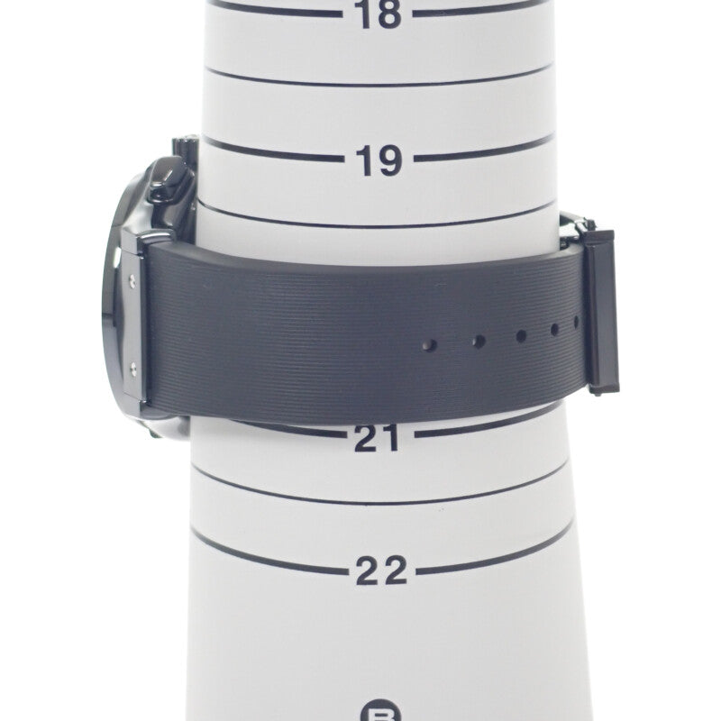 ウブロ HUBLOT クラシック・フュージョン アエロ ブラックマジック 525.CM.0170.RX 腕時計 セラミック ラバー 自動巻き スケルトン文字盤 メンズ【中古】【Aランク】