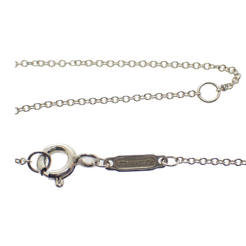 ティファニー TIFFANY&Co. ブルー ダブル ハート タグ リターントゥ スモール 70951541 ネックレス スターリングシルバー レディース【中古】【Aランク】