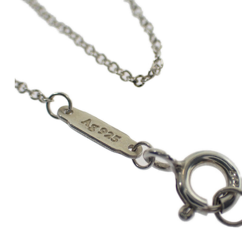 ティファニー TIFFANY&Co. ブルー ダブル ハート タグ リターントゥ スモール 70951541 ネックレス スターリングシルバー レディース【中古】【Aランク】