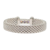 ティファニー TIFFANY&Co. サマセットダイヤ 上品 9号 リング シルバー925 レディース【中古】【Aランク】