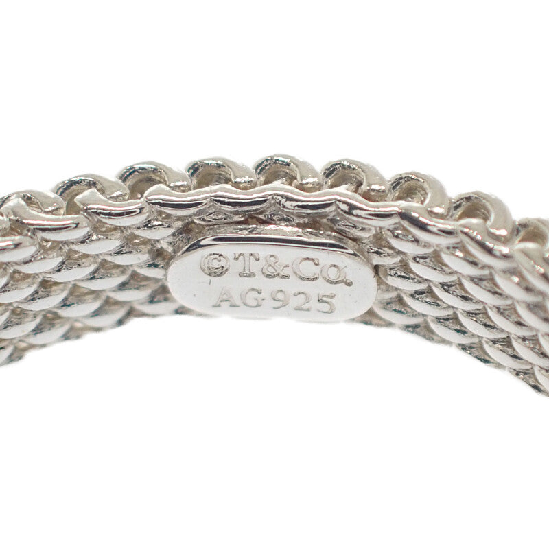 ティファニー TIFFANY&Co. サマセットダイヤ 上品 9号 リング シルバー925 レディース【中古】【Aランク】