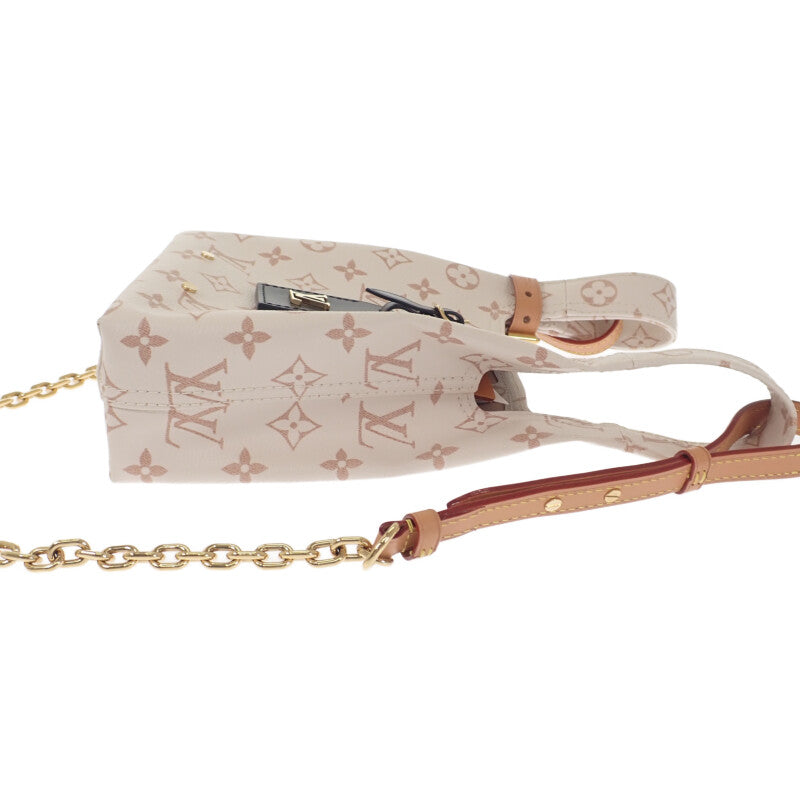 ルイヴィトン LOUIS VUITTON アトランティスBB M24408 2WAYバッグ モノグラムキャンバス アイボリー レディース【中古】【Aランク】