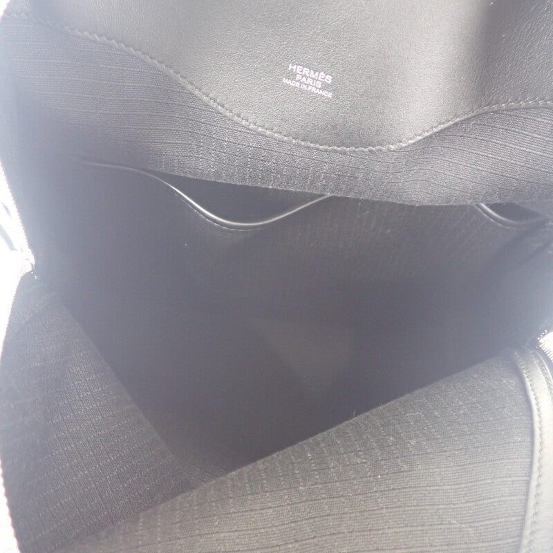 エルメス HERMES サックアドオールバック リュック・デイパック スイフト ブラック メンズ レディース【中古】【Aランク】