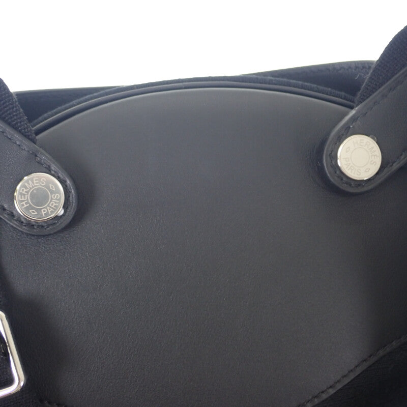 エルメス HERMES サックアドオールバック リュック・デイパック スイフト ブラック メンズ レディース【中古】【Aランク】