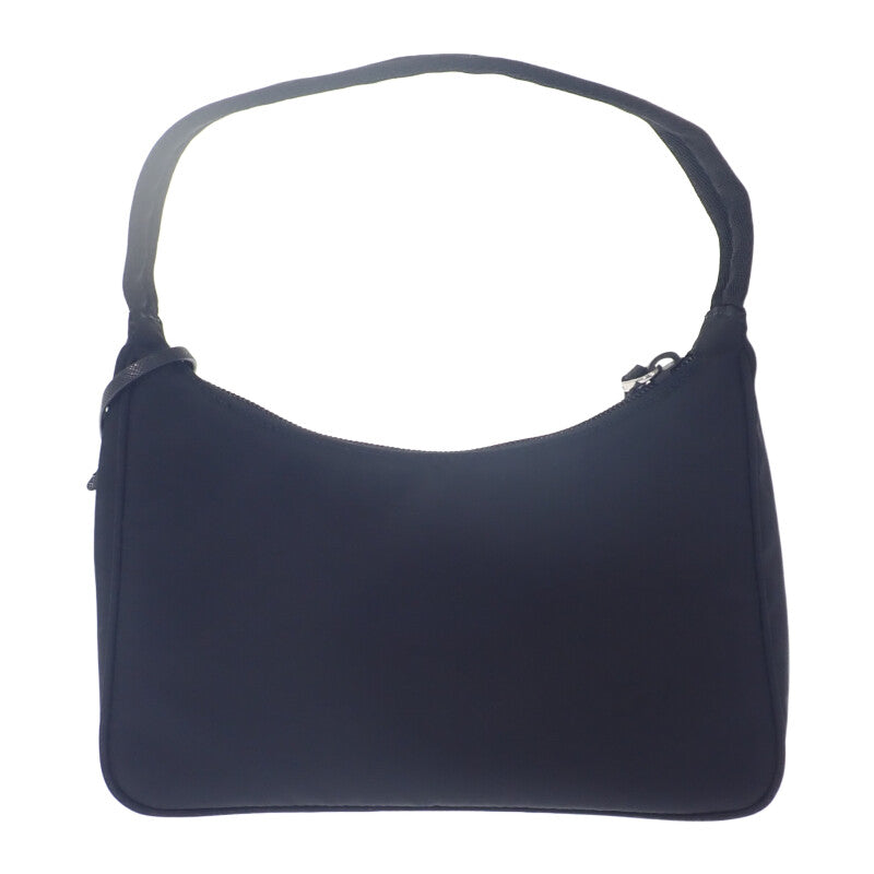 プラダ PRADA Re-Edition 2000 ミニバッグ 1NE515_2DH0_F0002 ショルダーバッグ ナイロン レザー ブラック NERO レディース【中古】【Aランク】
