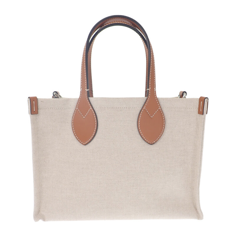 グッチ GUCCI Gucci Lido ミディアム トートバッグ 772144FACUL8451 2WAYバッグ ショルダーバッグ キャンバス レザー ベージュ ブラウン レディース【中古】【Sランク】