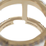 ルイヴィトン LOUIS VUITTON LV アイコニック ストラス 10号 S M1463S リング GP ラインストーン レディース【中古】【Aランク】