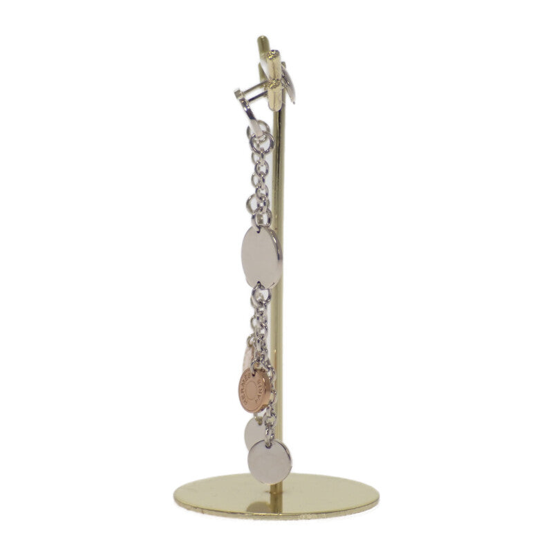 エルメス HERMES コンフェッティ セリエ ピアス シルバー925 K18ピンクゴールド レディース【中古】【Aランク】