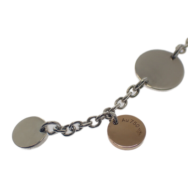 エルメス HERMES コンフェッティ セリエ ピアス シルバー925 K18ピンクゴールド レディース【中古】【Aランク】