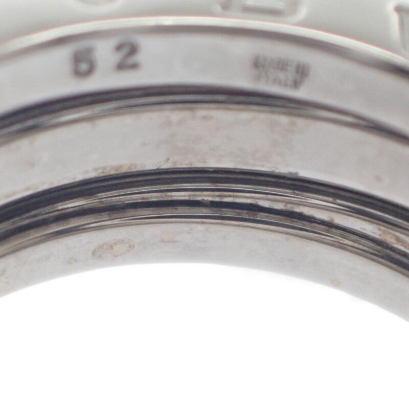 ブルガリ BVLGARI B-zero1 3バンド 12号 52 323533 リング K18ホワイトゴールド レディース【中古】【Aランク】
