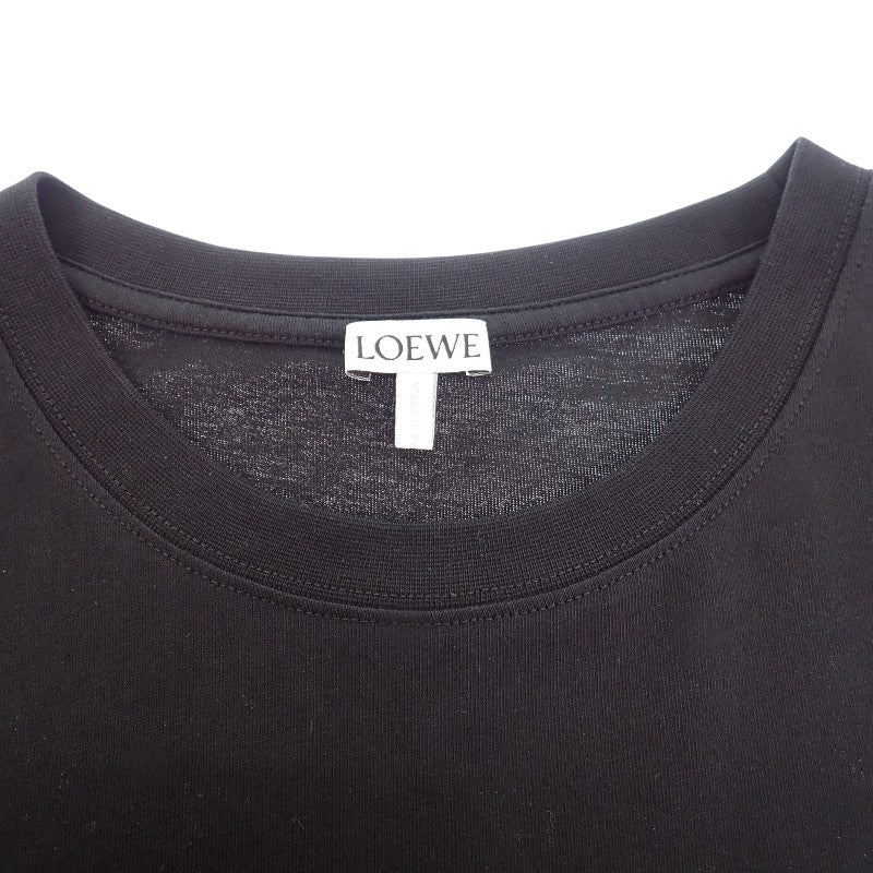 【商談中/対象者以外注文不可】ロエベ LOEWE ロングスリーブ L H526Y24J04 長袖Ｔシャツ コットン ブラック メンズ レディース【中古】【Aランク】