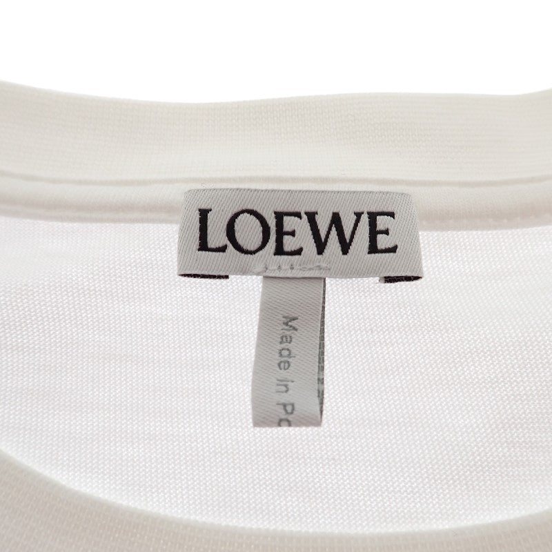 【商談中/対象者以外注文不可】ロエベ LOEWE ロングスリーブ L H526Y24J04 長袖Ｔシャツ コットン ホワイト メンズ レディース【中古】【ABランク】