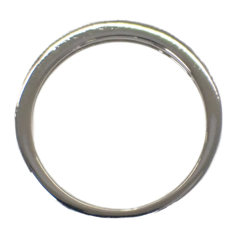 デザインジュエリー ハーフダイヤ 7号 リング Pt900プラチナ ダイヤモンド レディース【中古】【Aランク】