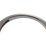 デザインジュエリー ハーフダイヤ 7号 リング Pt900プラチナ ダイヤモンド レディース【中古】【Aランク】