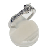 ミキモト MIKIMOTO ラウンドブリリアンカット ダイヤモンド 10号 リング Pt950プラチナ ダイヤモンド レディース【中古】【Aランク】