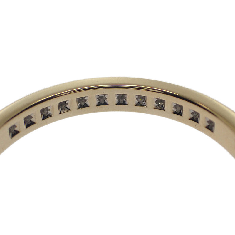 ティファニー TIFFANY&Co. チャネルセッティングダイヤ フルエタニティ 上品 11.5号 リング K18イエローゴールド レディース【中古】【Aランク】