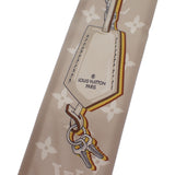 ルイヴィトン LOUIS VUITTON バンドーBB・アルティメット モノグラム M77777 スカーフ シルク ベージュ ホワイト レディース【中古】【Aランク】