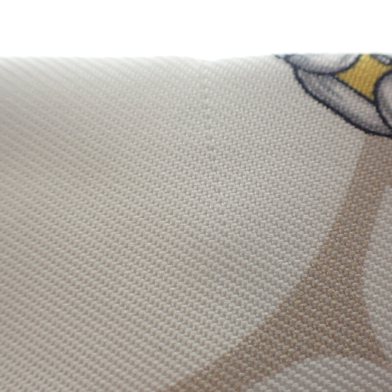 ルイヴィトン LOUIS VUITTON バンドーBB・アルティメット モノグラム M77777 スカーフ シルク ベージュ ホワイト レディース【中古】【Aランク】