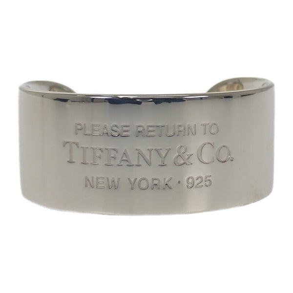 ティファニー TIFFANY&Co. ワイドカフ リターントゥ ラージ 68175895 バングル シルバー925 レディース【中古】【Aランク】