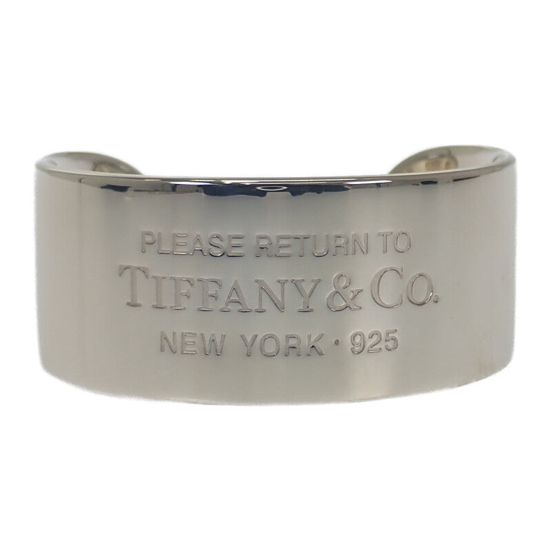 ティファニー TIFFANY&Co. ワイドカフ リターントゥ ラージ 68175895 バングル シルバー925 レディース【中古】【Aランク】