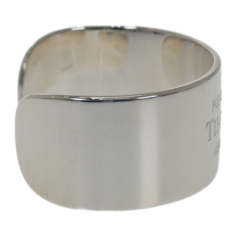 ティファニー TIFFANY&Co. ワイドカフ リターントゥ ラージ 68175895 バングル シルバー925 レディース【中古】【Aランク】