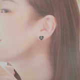 ティファニー TIFFANY&Co. リターントゥ 68175895 ピアス スターリングシルバー ティファニーブルー ダイヤモンド ミニ レディース【中古】【Aランク】