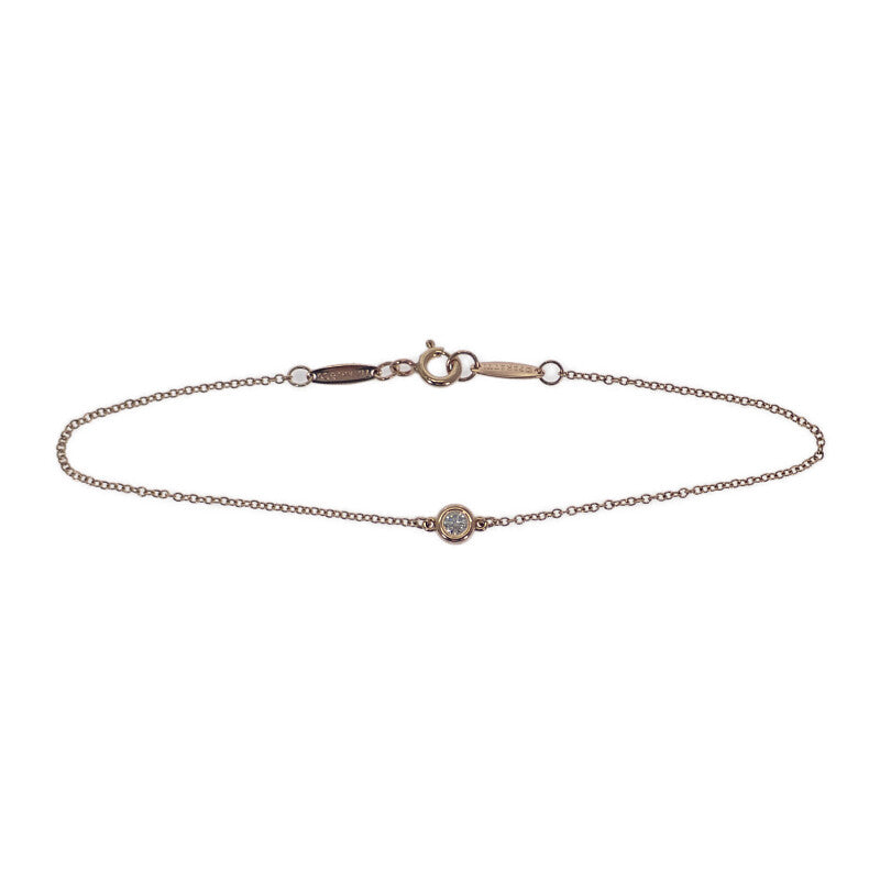 ティファニー TIFFANY&Co. バイザヤード エルサ・ペレッティ 上品 ブレスレット K18ピンクゴールド ダイヤモンド レディース【中古】【Aランク】