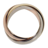 カルティエ CARTIER トリニティ リング LM 12号 リング K18イエローゴールド K18ピンクゴールド K18ホワイトゴールド レディース メンズ【中古】【Aランク】