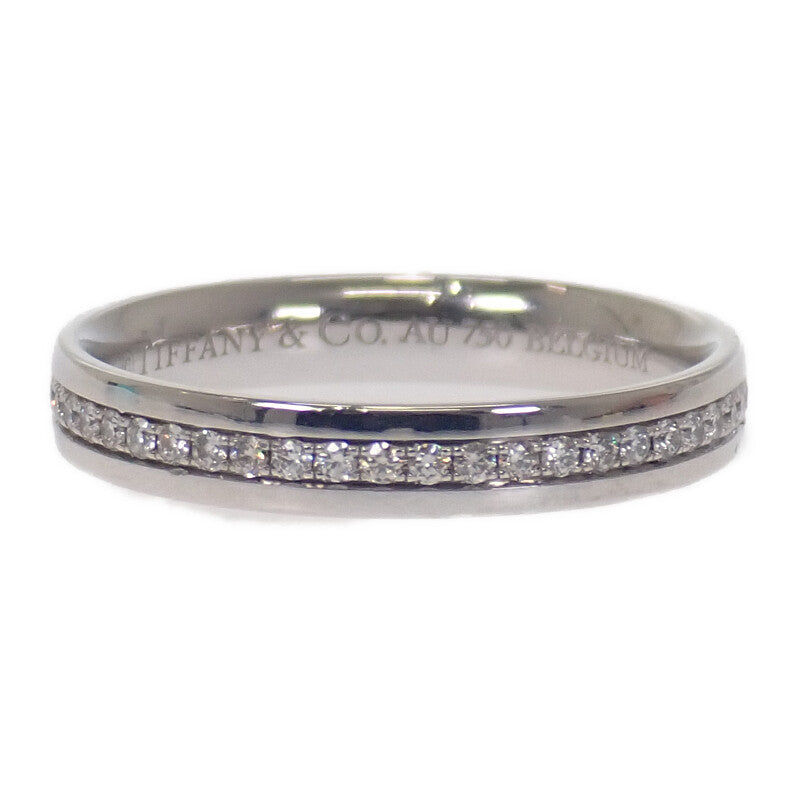 ティファニー TIFFANY&Co. メトロ フルサークル フルエタニティ 9号 リング K18ホワイトゴールド ダイヤモンド レディース【中古】【Aランク】
