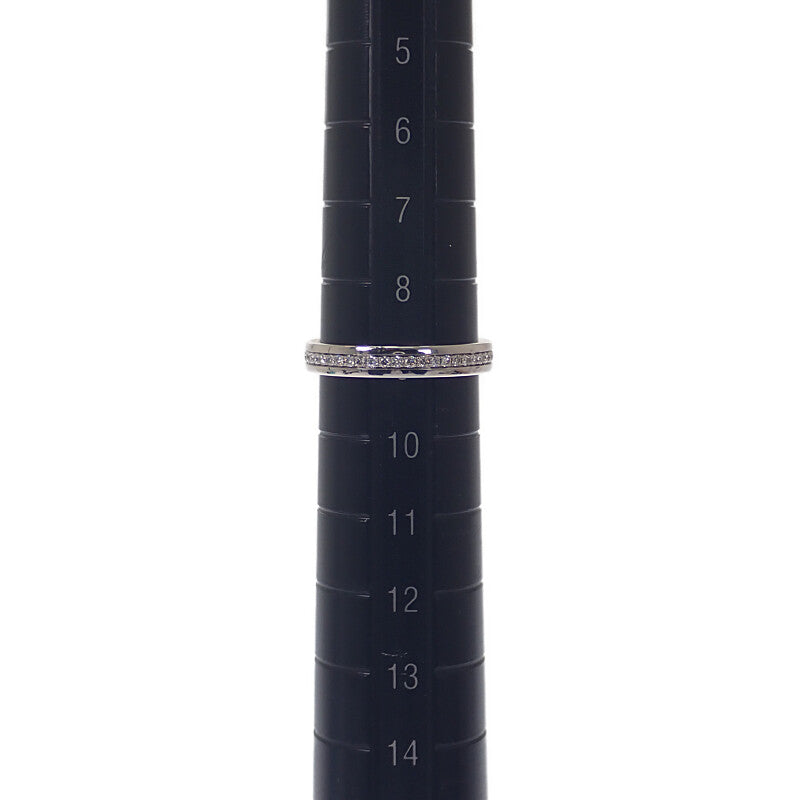 ティファニー TIFFANY&Co. メトロ フルサークル フルエタニティ 9号 リング K18ホワイトゴールド ダイヤモンド レディース【中古】【Aランク】