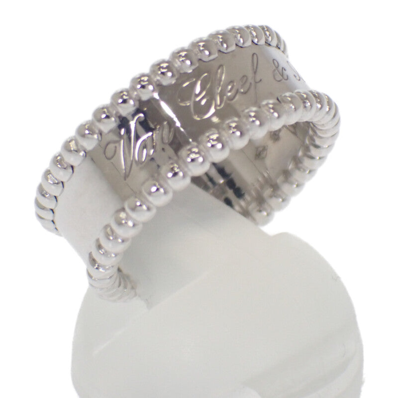 ヴァンクリーフ＆アーペル Van Cleef & Arpels ペルレ シニアチュール 11号 VCARN32351 リング K18ホワイトゴールド #51 レディース【中古】【Aランク】