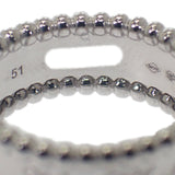 ヴァンクリーフ＆アーペル Van Cleef & Arpels ペルレ シニアチュール 11号 VCARN32351 リング K18ホワイトゴールド #51 レディース【中古】【Aランク】