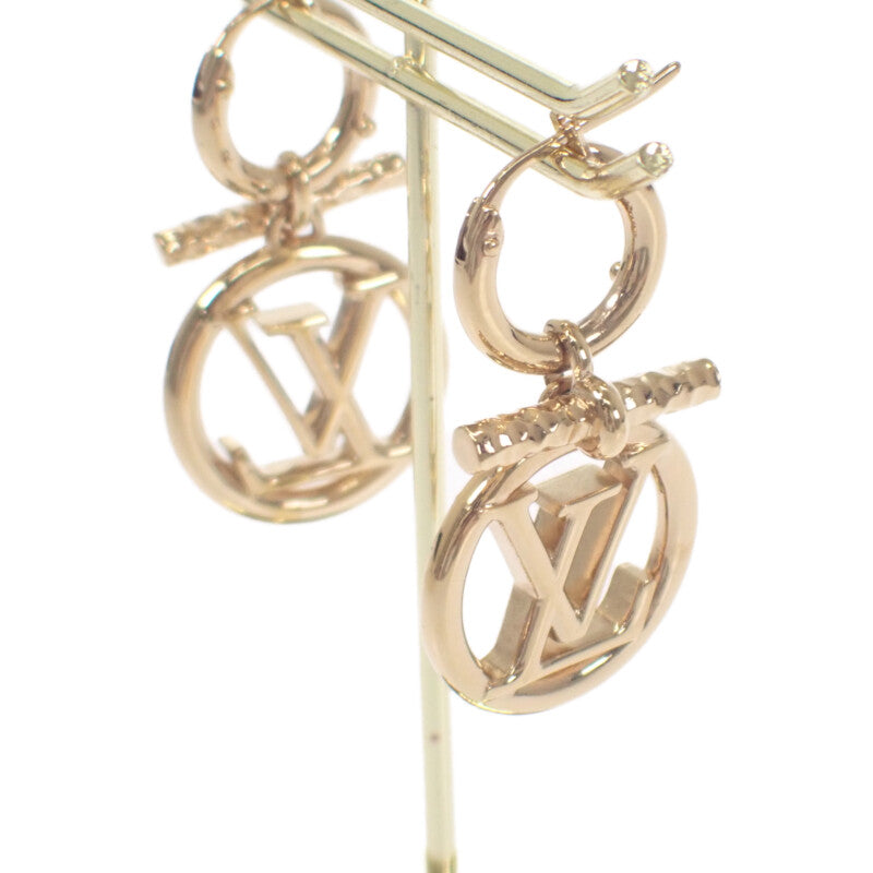 ルイヴィトン LOUIS VUITTON ベイビールイーズ M00613 ピアス メタル ゴールド レディース【中古】【Aランク】