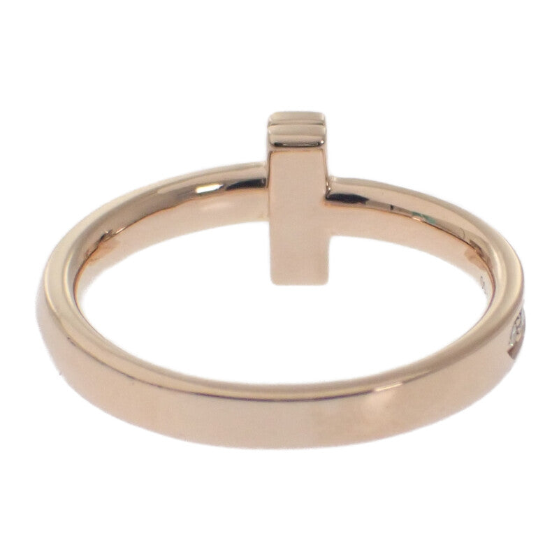 ティファニー TIFFANY&Co. T ワン 12号 67795342 リング K18ピンクゴールド ローズゴールド ダイヤモンド レディース【中古】【Aランク】