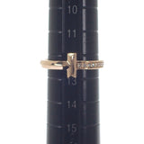 ティファニー TIFFANY&Co. T ワン 12号 67795342 リング K18ピンクゴールド ローズゴールド ダイヤモンド レディース【中古】【Aランク】