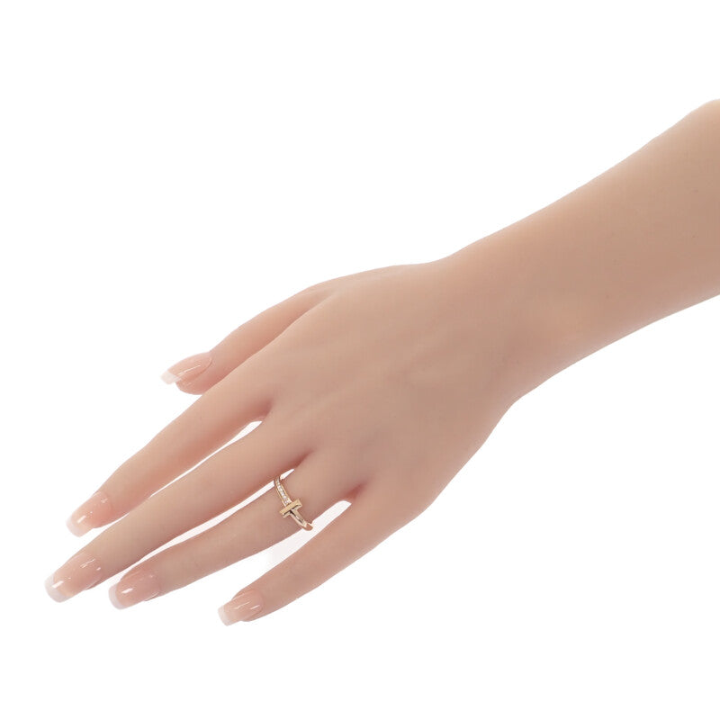 ティファニー TIFFANY&Co. T ワン 12号 67795342 リング K18ピンクゴールド ローズゴールド ダイヤモンド レディース【中古】【Aランク】