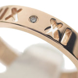 ティファニー TIFFANY&Co. アトラス 11号 30480589 リング K18ピンクゴールド ダイヤモンド ローズゴールド レディース【中古】【Aランク】