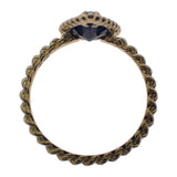 ブシュロン Boucheron セルパンボエム 14.5号 JRG02743 リング K18イエローゴールド ブルー ラピスラズリ レディース【中古】【Aランク】