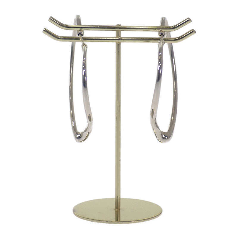 ティファニー TIFFANY&Co. オープンハート フープ ミディアム ピアス シルバー925 レディース【中古】【Aランク】