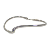 ティファニー TIFFANY&Co. オープンハート フープ ミディアム ピアス シルバー925 レディース【中古】【Aランク】